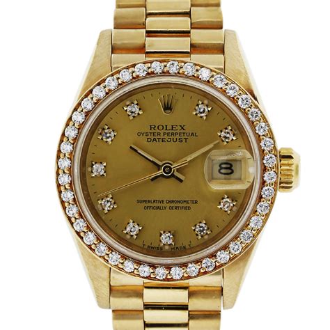 rolex diamonds datejust|Rolex Datejust diamond bezel aftermarket.